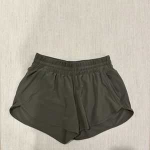 Olive Women's Athletic Shorts